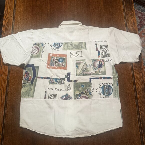 knit pattern button down - Picture 3 of 5